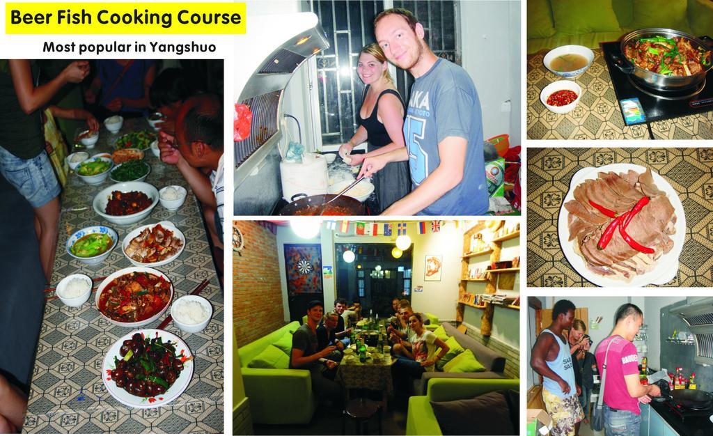 Yangshuo Travellers Land Youth Hostel Ngoại thất bức ảnh